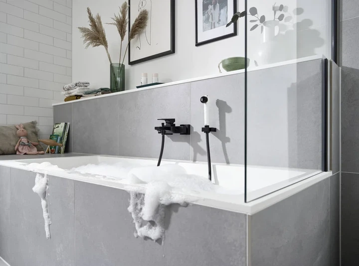 Ручний душ дитячий Hansgrohe Jocolino 2Jet zebra, білий/чорний (28787640) - изображение 2