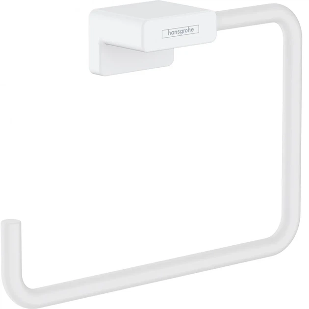 Полотенцедержатель - кільце Hansgrohe AddStoris, Matt White (41754700) - изображение 3