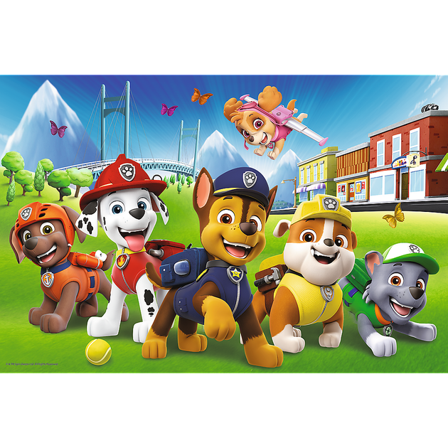 Puzzle Trefl Psi Patrol - Na polanie 60 elementów (5900511173758) - obraz 2