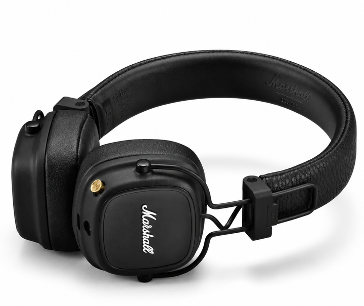 Бездротові навушники Marshall Major IV Чорні - зображення 2