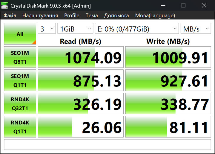 Внешний SSD M.2 ORICO 500 ГБ USB 3.2 Gen 2 Type-A/Type-C компактный - изображение 5