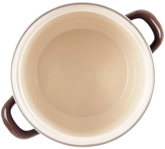 Garnek emaliowany Orion Brown Brązowy 1.4 l (8592381218485) - Zdjęcie 3 Garnek emaliowany Orion Brown Brązowy 1.4 l (8592381218485) - obraz 3