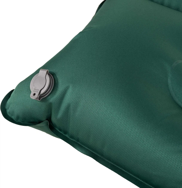Надувний матрац для кемпінгу Outtec Pillow TPU O-42638 200 x 66,5 см з подшкою Зелений (5905884426388) - зображення 8