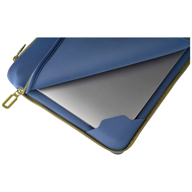 Сумка для ноутбука Tucano Doppio Sleeve для MacBook 15.6"/16" Blue (BFDOP1516-B) - изображение 5