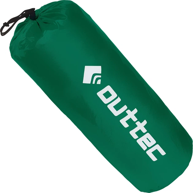 Килимок самонадувний Outtec Travel O-42405 180 x 53 см Зелений (5905884424056) - зображення 6