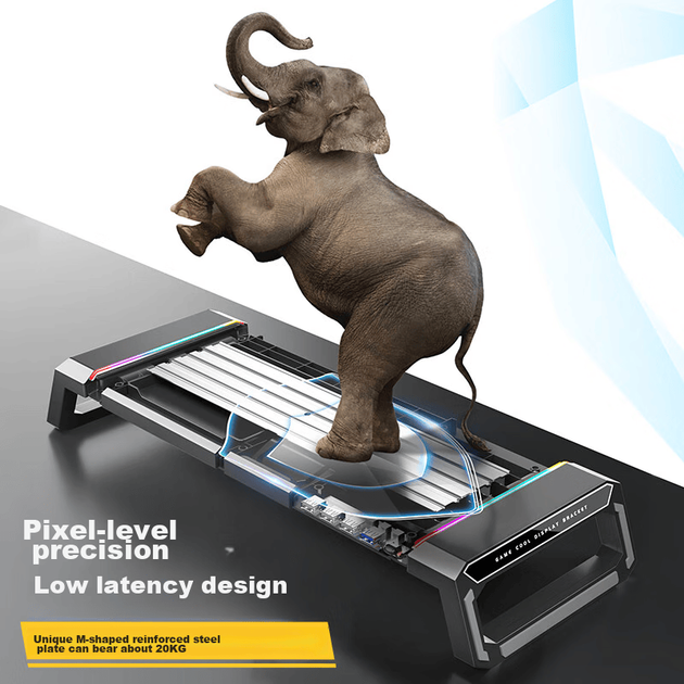 Підставка для монітора Ice Coorel T1 з RGB-підсвіткою - зображення 4