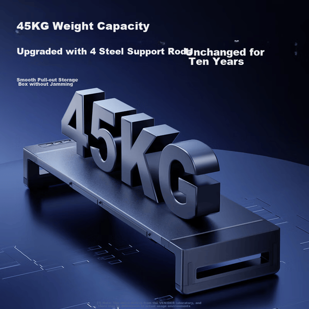 Подставка для ноутбука/монитора VENIDER регулируемая высота USB 3.0 - Фото 5 Подставка для ноутбука/монитора VENIDER регулируемая высота USB 3.0 - изображение 5