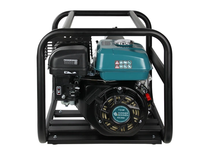 Мотопомпа для брудної води Konner&Sohnen KS 80TW, 1100 л/хв, 80 мм, висота 26 м, глибина 7 м - Фото 9 Мотопомпа для брудної води Konner&Sohnen KS 80TW, 1100 л/хв, 80 мм, висота 26 м, глибина 7 м - изображение 9