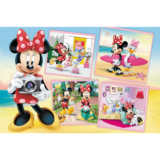 Puzzle Trefl Urocza Minnie 60 elementów (5900511173604) - obraz 2