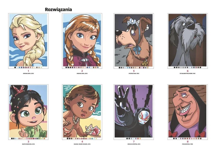 Розмальовка-антистрес Disney (Класика: виняткові моменти) 100 загадкових малюнків за номерами - зображення 2