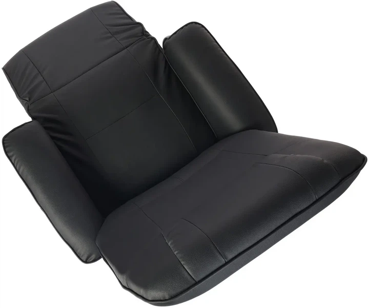 Крісло для відпочинку Recliner sofa Чорне з масажем (6 вібраційних зон) та обігрівом, з регулюванням нахилу спинки та висувною підніжкою - зображення 6