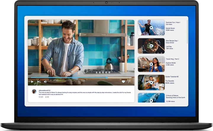 Ноутбук 16" Dell 16 (DC16250) Intel Core 5 120U RAM 16GB SSD 512GB Windows 11 (UKR) (102263929) - изображение 3
