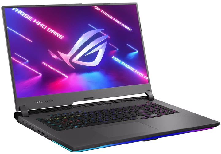 Ноутбук 17.3" Asus ROG Strix G17 (G713QR-K4199W) Gaming AMD Ryzen 9 5900HX RAM 16GB SSD 1TB GeForce RTX 3070 Win11 Алюмінієвий корпус (UKR) (102199472) - Уцінка - зображення 4