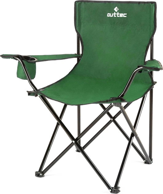 Krzesło turystyczne składane Outtec Explorer Zielone 82138 (5907766660538) - obraz 3