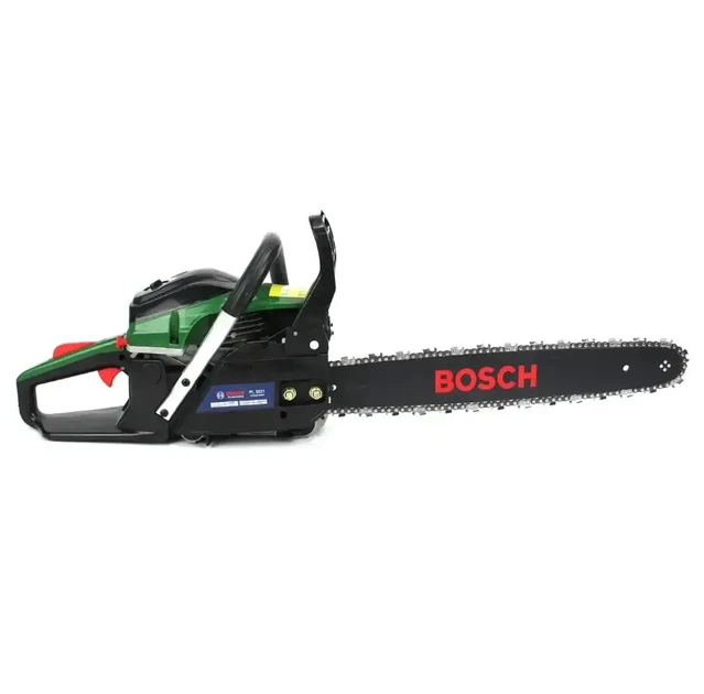 Бензопила Bosch PL 5031MS 5,6 л.с. цепная бензиновая пила 50 см³ с шиной 450 мм профессиональная бензопила 11000 об/мин шаг цепи 0,325 для дров сада строительства и распиловки древесины - изображение 2