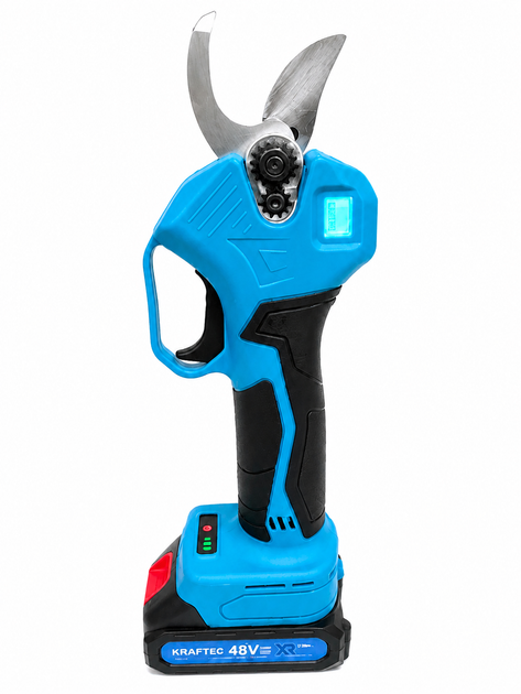 Секаторы садовые Krafftec Digital KFC770 48 V Аккумуляторный секатор для работ в саду (Ручной электрический секатор) Электросекатор (Веткорез) - Фото 4 Секаторы садовые Krafftec Digital KFC770 48 V Аккумуляторный секатор для работ в саду (Ручной электрический секатор) Электросекатор (Веткорез) - изображение 4