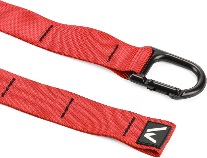 Zestaw taśm do ćwiczeń Gymtek Pro 124181 Czarno-czerwony (5907766663782) - obraz 3