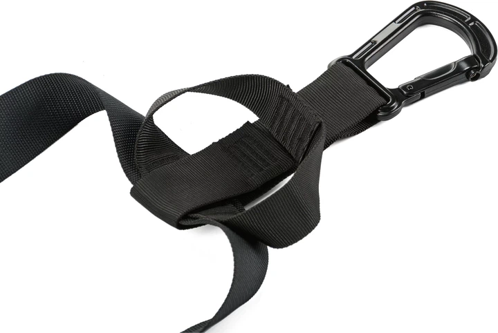 Zestaw taśm do ćwiczeń Gymtek Pro 124181 Czarno-czerwony (5907766663782) - obraz 7
