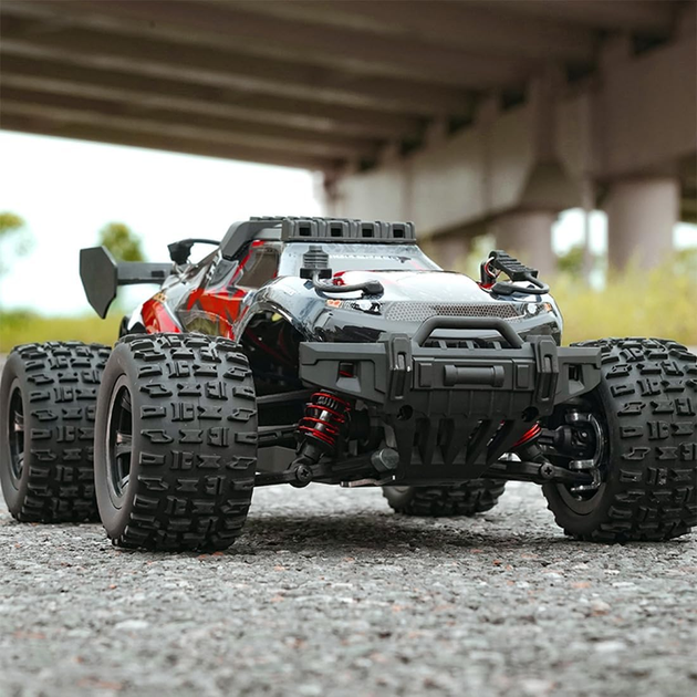 Радиоуправляемая машинка SG118 MAX Brushless 1:18 4WD на пульте управления до 60 км/ч, RC внедорожник, бесколлекторный мотор, аккумулятор - изображение 4