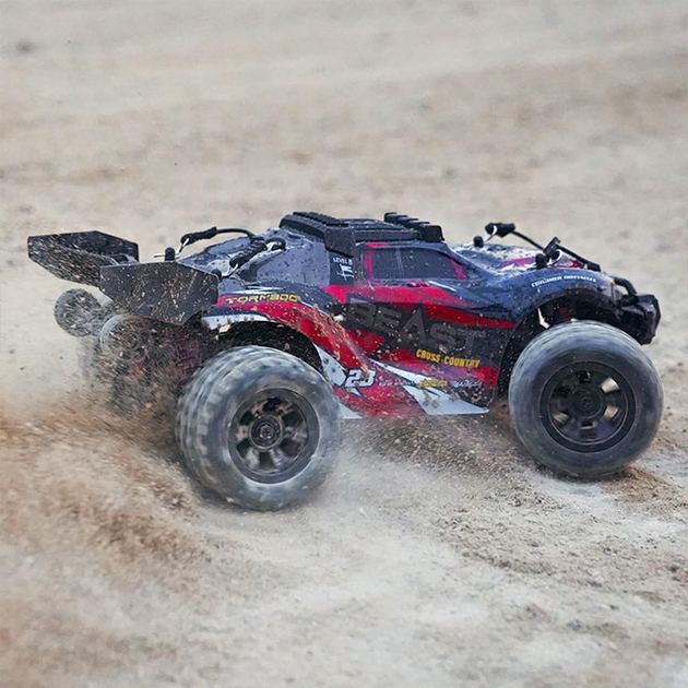Радиоуправляемая машинка SG118 MAX Brushless 1:18 4WD на пульте управления до 60 км/ч, RC внедорожник, бесколлекторный мотор, аккумулятор - изображение 6