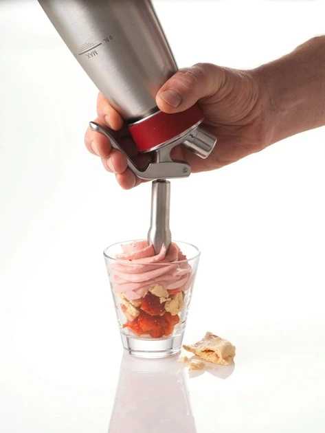 Диспенсер для сливок iSi Gourmet Whip Plus / 1л / Металл Б/В 100662509 - изображение 2