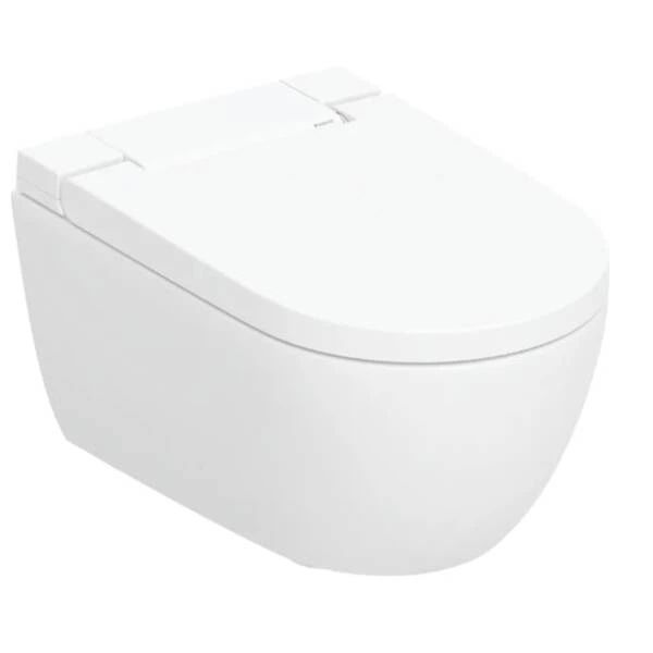 Унітаз-біде підвісний Geberit AquaClean Alba 146.350.01.1, KeraTect, накладка біла - изображение 2
