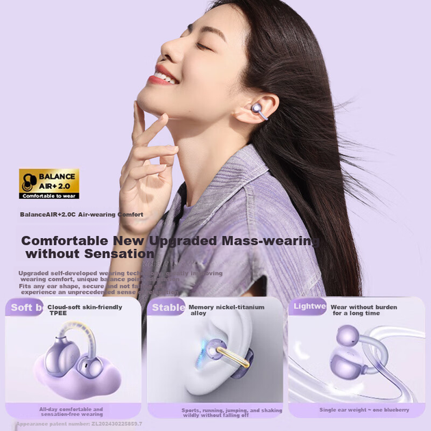 Наушники 1MORE S20Pro Wireless Bone Conduction Matte Black - изображение 3