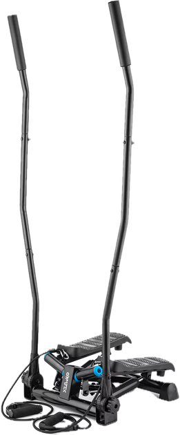 Степпер Gymtek XST700 з ручками Чорно-синій 189817 (5905884423165) - Фото 1 Степпер Gymtek XST700 з ручками Чорно-синій 189817 (5905884423165) - зображення 1