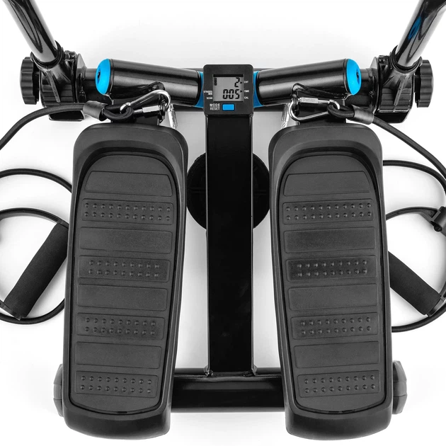 Степпер Gymtek XST700 з ручками Чорно-синій 189817 (5905884423165) - Фото 4 Степпер Gymtek XST700 з ручками Чорно-синій 189817 (5905884423165) - зображення 4
