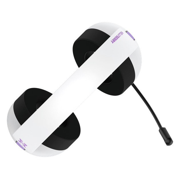 Гарнітура Hator Hellyberry HH30 White-Violet (HH30_wireless_WV) - Фото 5 Гарнітура Hator Hellyberry HH30 White-Violet (HH30_wireless_WV) - изображение 5