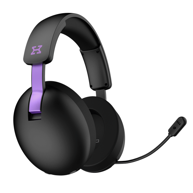 Гарнітура Hator Hellyberry HH30 Black-Violet (HH30_wireless_BV) - Фото 7 Гарнітура Hator Hellyberry HH30 Black-Violet (HH30_wireless_BV) - изображение 7