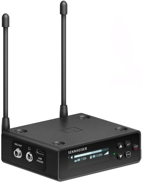 Zestaw bezprzewodowy do kamery Sennheiser EW‑DP ME 2 SET Q1‑6: 470–526 MHz (4044155270396) - obraz 5
