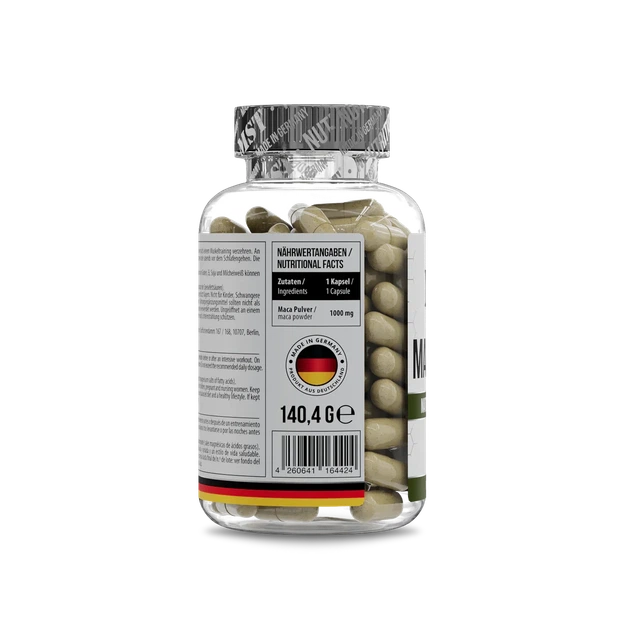 Мака перуанская MST Maca 1000 mg 120 капсул, MST корень маки для либидо и энергии - изображение 2