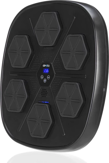 Tarcza bokserska muzyczna Gymtek Smart Boxer BX100 Bluetooth G-05334 Czarna (5905399053345) - obraz 3