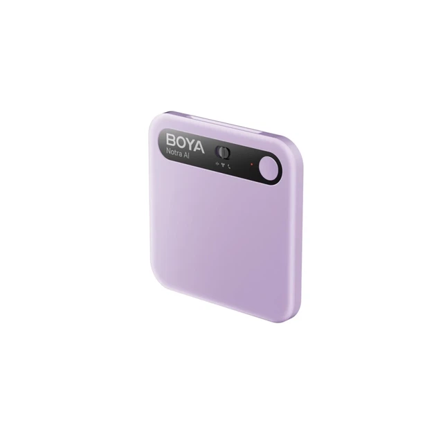 Диктофон BOYA Notra с транскрипцией AI Purple (6977490712369) - Фото 2 Диктофон BOYA Notra с транскрипцией AI Purple (6977490712369) - изображение 2