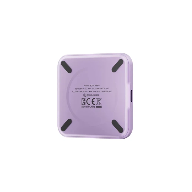 Диктофон BOYA Notra с транскрипцией AI Purple (6977490712369) - Фото 4 Диктофон BOYA Notra с транскрипцией AI Purple (6977490712369) - изображение 4