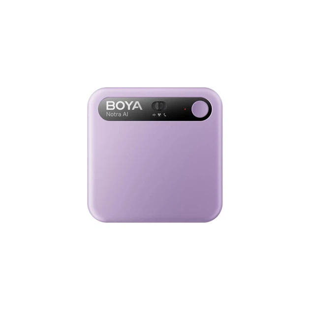 Диктофон BOYA Notra с транскрипцией AI Purple (6977490712369) - Фото 5 Диктофон BOYA Notra с транскрипцией AI Purple (6977490712369) - изображение 5