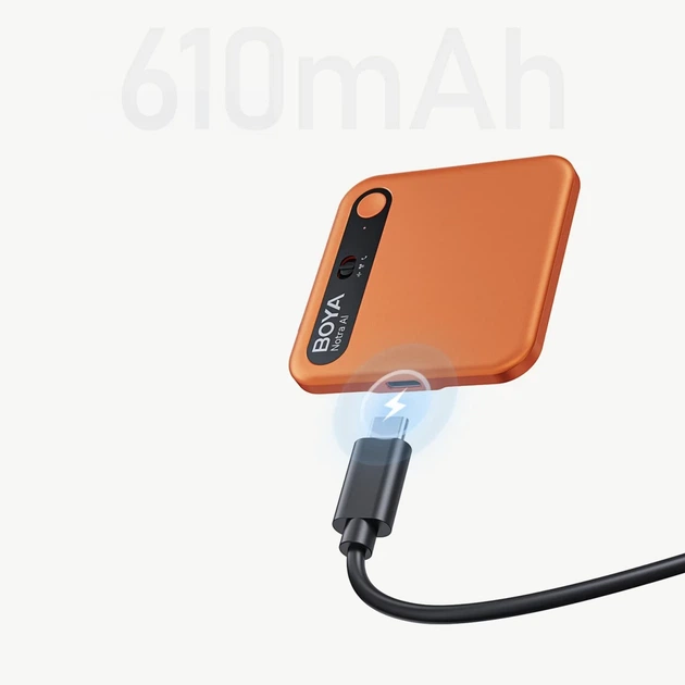 Диктофон BOYA Notra с транскрипцией AI Orange - изображение 14