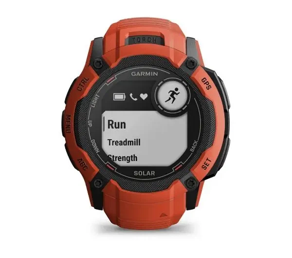 Смартгодинник Garmin Instinct 2X Solar 50мм GPS Червоний - зображення 3
