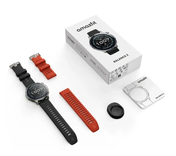 Смартгодинник Amazfit Balance 2 Функції ШІ Чорний - Фото 2 Смартгодинник Amazfit Balance 2 Функції ШІ Чорний - изображение 2