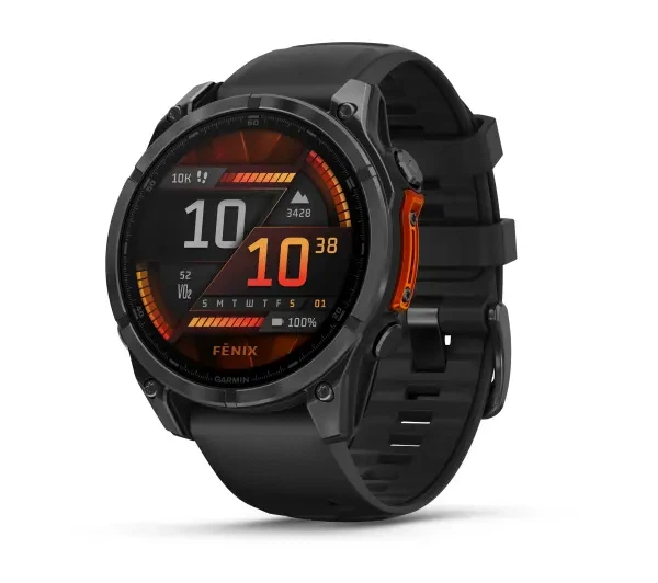 Смартгодинник Garmin Fenix 8 47мм GPS Чорний - Фото 1 Смартгодинник Garmin Fenix 8 47мм GPS Чорний - зображення 1