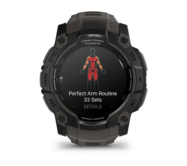 Смартгодинник Garmin Instinct 3 AMOLED 50мм GPS Чорний - Фото 4 Смартгодинник Garmin Instinct 3 AMOLED 50мм GPS Чорний - зображення 4