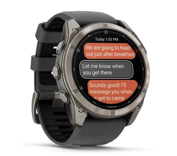 Смартгодинник Garmin Fenix 8 Pro 47мм GPS Графітовий - Фото 6 Смартгодинник Garmin Fenix 8 Pro 47мм GPS Графітовий - зображення 6