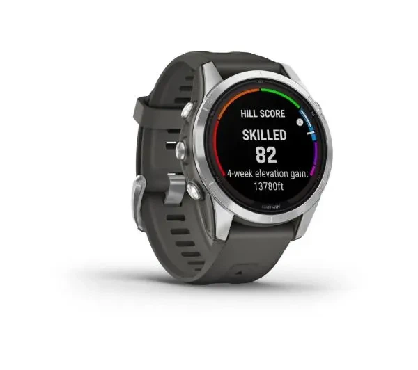 Смартгодинник Garmin fenix 7S Pro Solar 42мм GPS Графітовий - Фото 6 Смартгодинник Garmin fenix 7S Pro Solar 42мм GPS Графітовий - зображення 6
