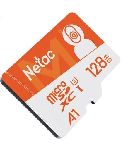 Карта памяти Netac P500 microSDXC 128 ГБ UHS-I (U3) V30 A1 Pro (P500MICard) - Фото 1 Карта памяти Netac P500 microSDXC 128 ГБ UHS-I (U3) V30 A1 Pro (P500MICard) - изображение 1