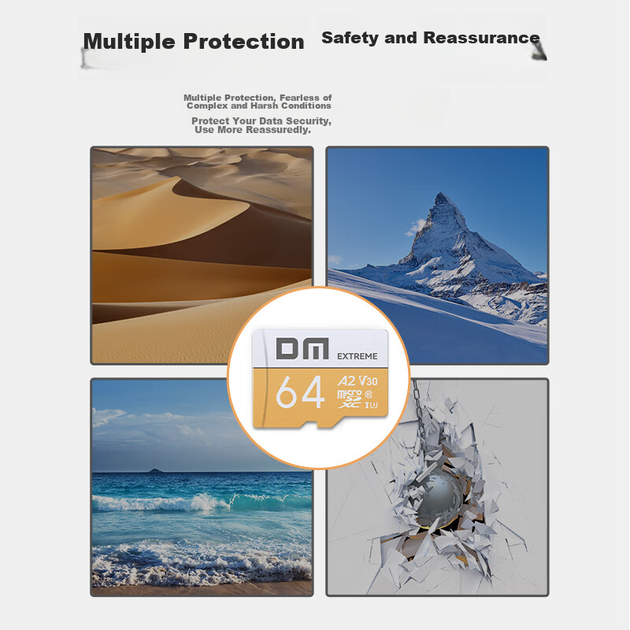 Карта пам'яті DM Extreme MicroSD Card 64 ГБ - зображення 3