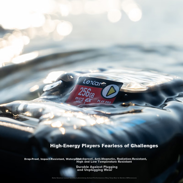 Карта памяти Lexar PLAY PRO microSDXC Express 256GB UHS-I UHS-II - изображение 9