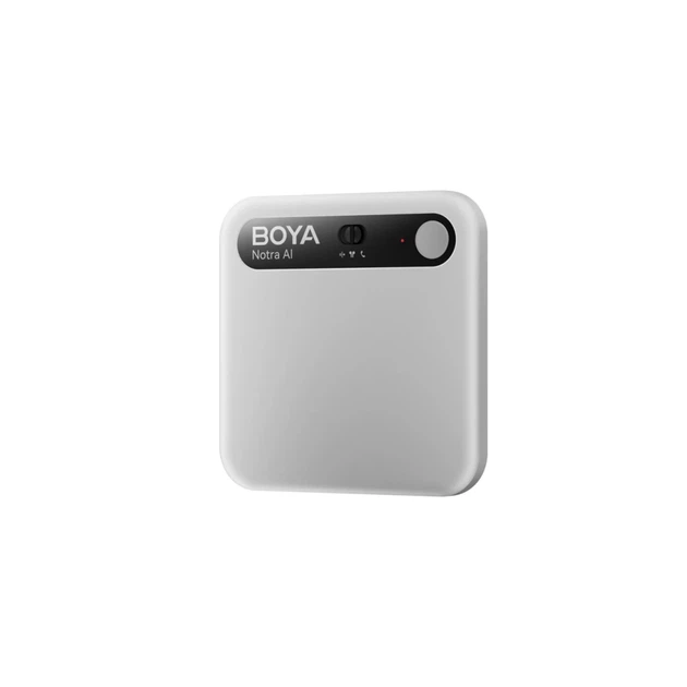 Диктофон BOYA Notra с AI транскрипцией Silver - изображение 3