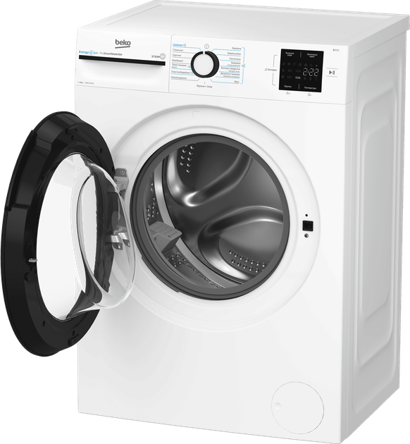 Пральна машина автоматична Beko BM3WFU38215WB (7264933) - изображение 7