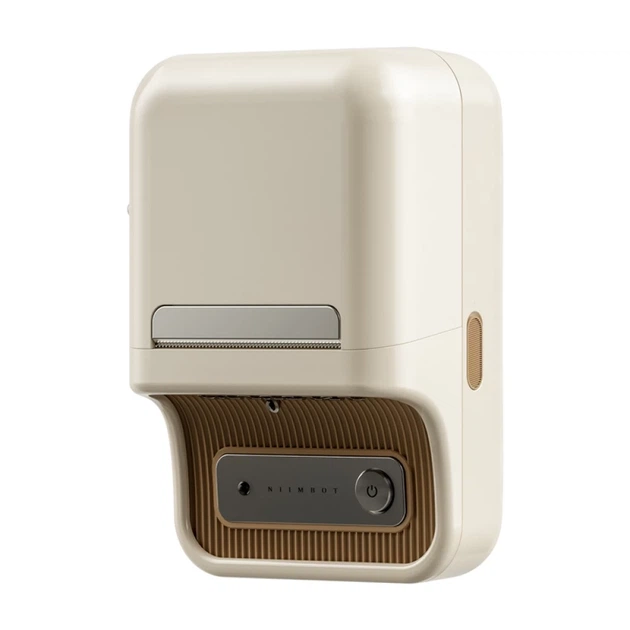 Принтер этикеток NIIMBOT B21 Pro термический BT Cream (6977031211689) - изображение 4